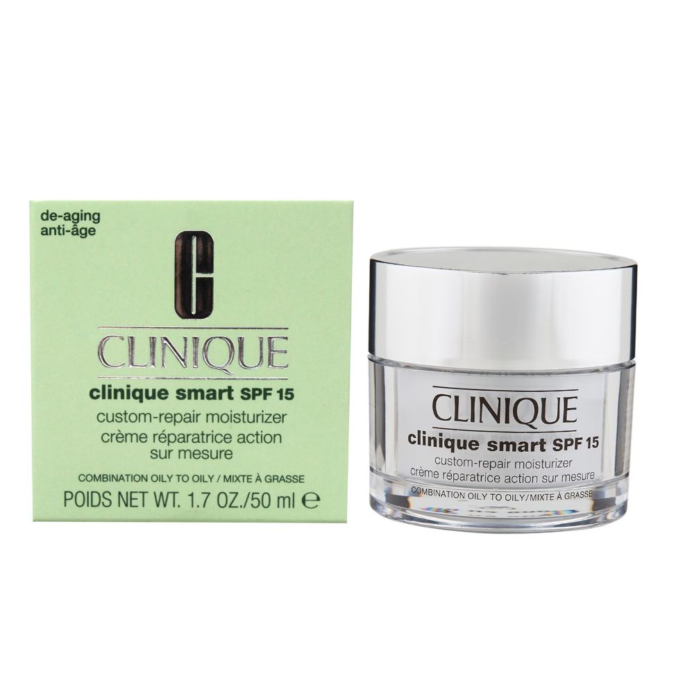Clinique Smart Spf 15 Custom-Repair Moisturizer 3,4 Combination Oily To Oily 50ml