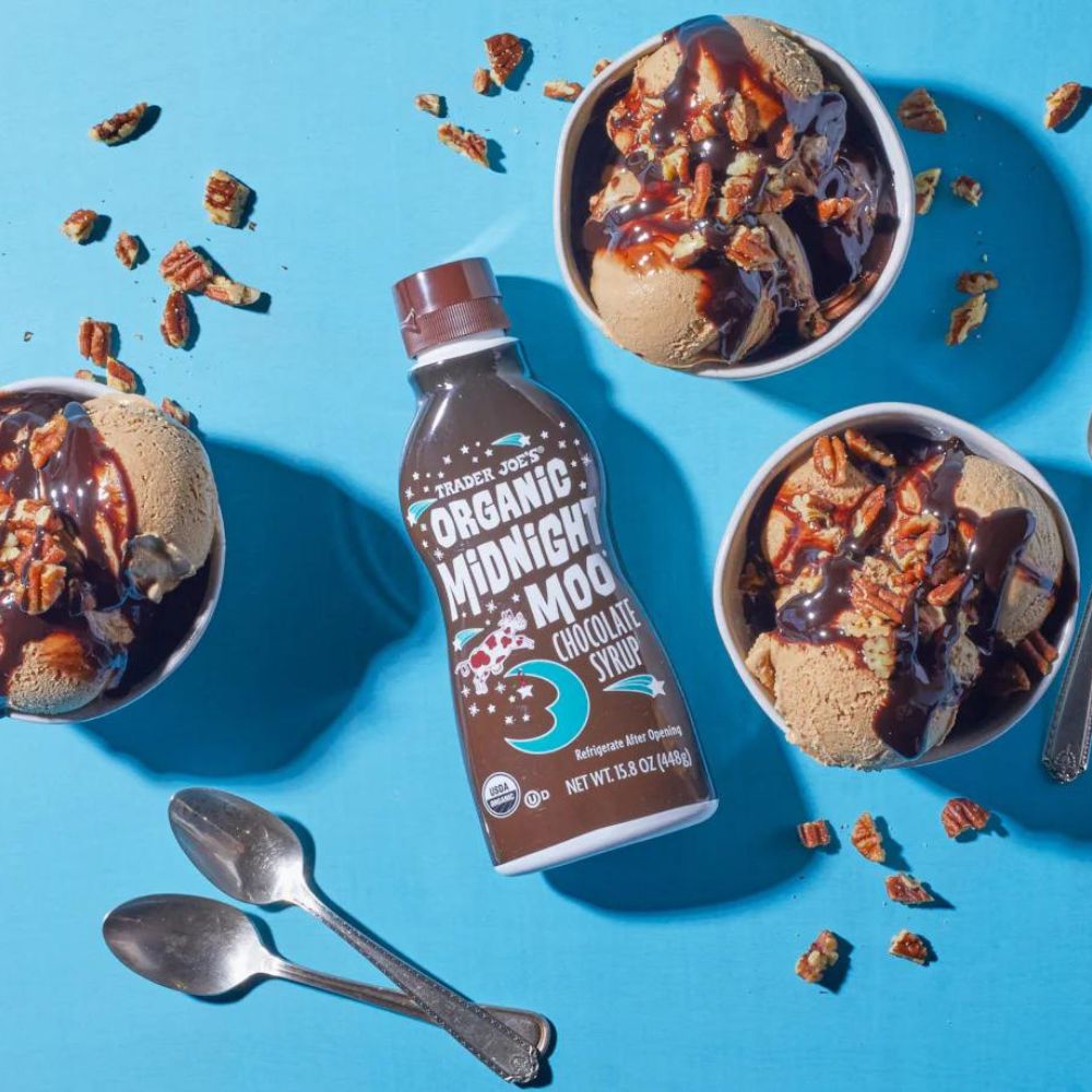 Trader Joe's Organic Midnight Moo Chocolate Syrup 448gr