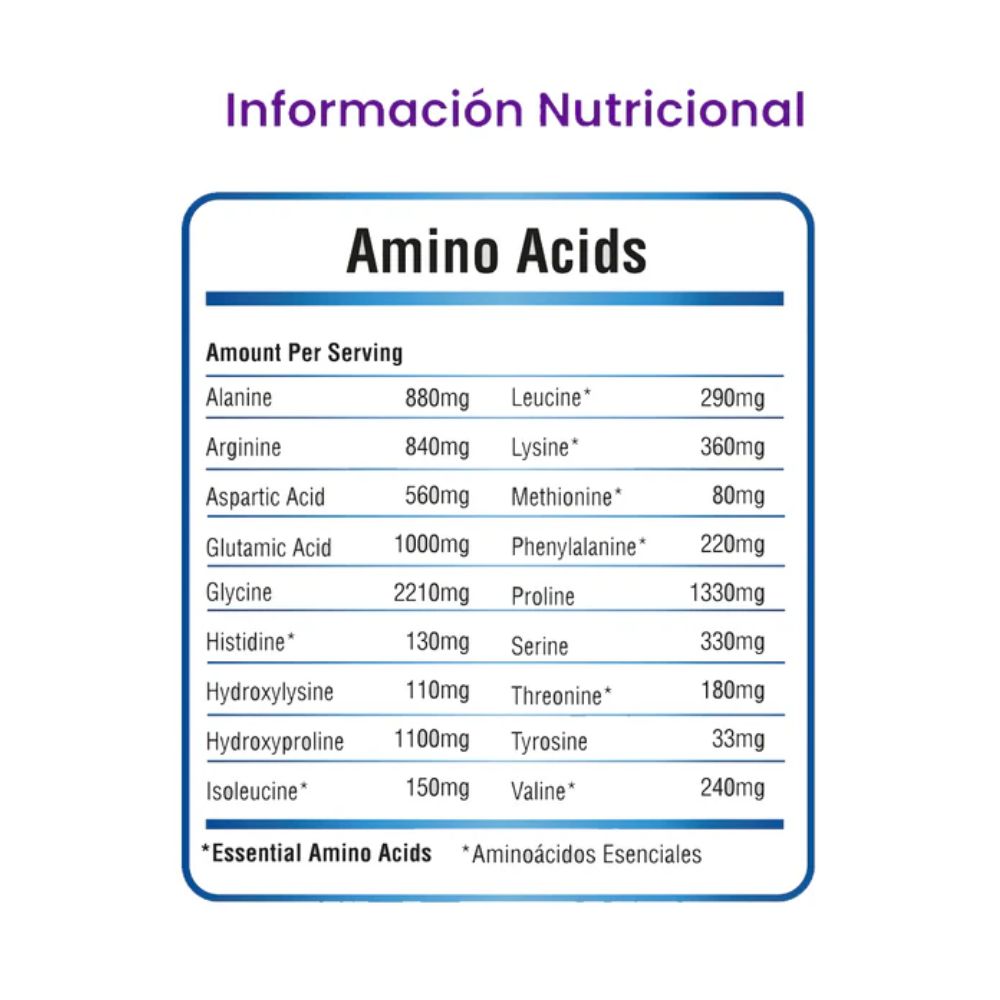 MO4T Colageno Hydrolyzed Peptides Premium 150gr 15 Servicios