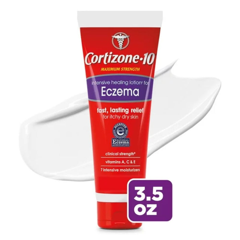 Cortizone-10 1% Hydrocortisone Crema Antipicazón para Aliviar el Eczema 99gr