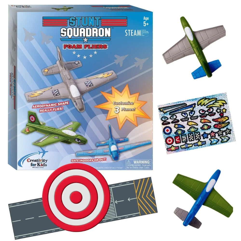 Creativity For Kids Stunt Squadron Foam Fliers 5+