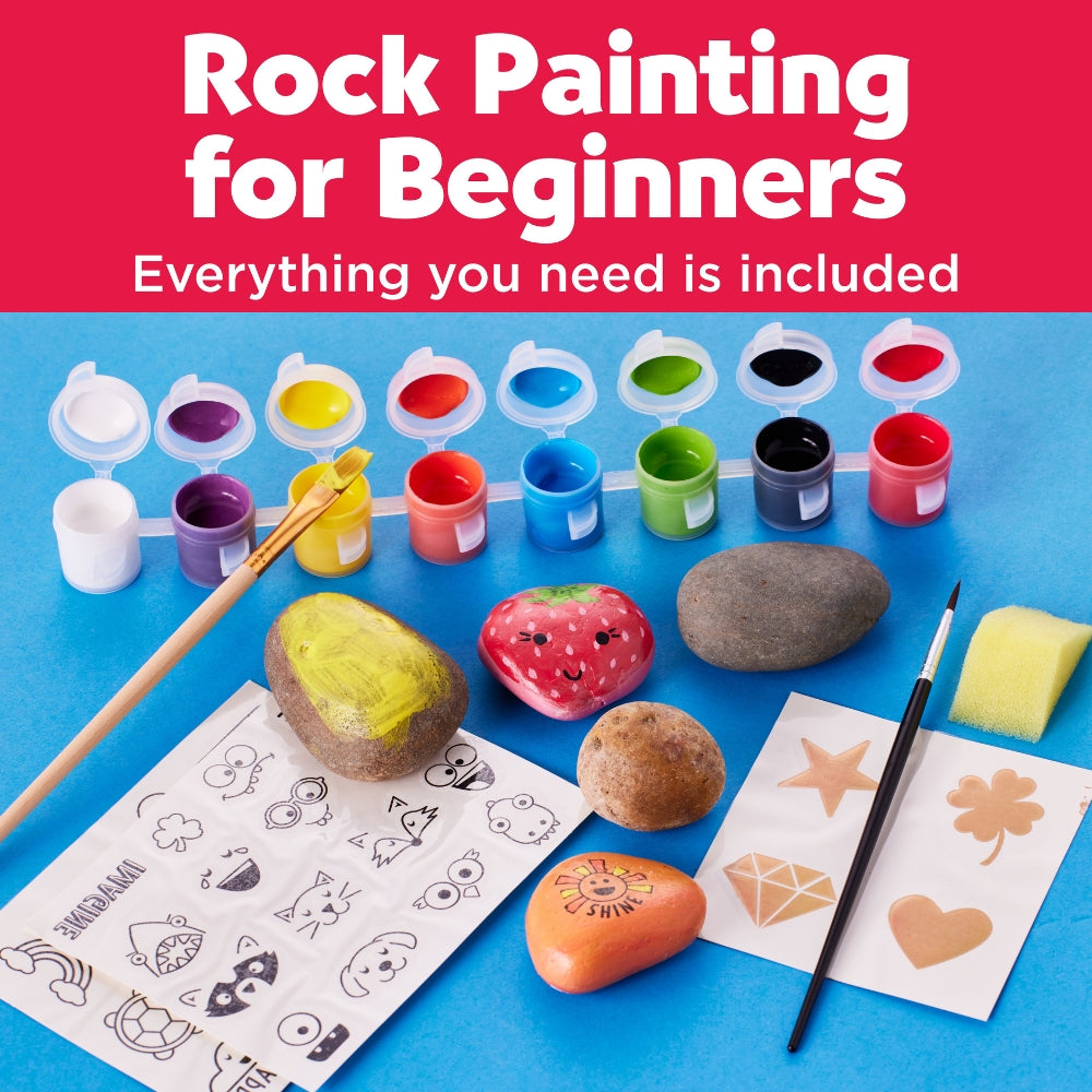 Creativity For Kids Hide & Seek Rock Painting Kit 6+