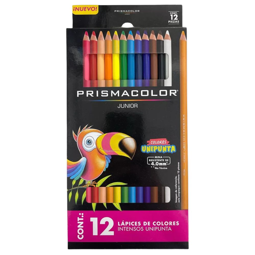 Prismacolor Lapices de Colores Unipunta Junior 12 Und