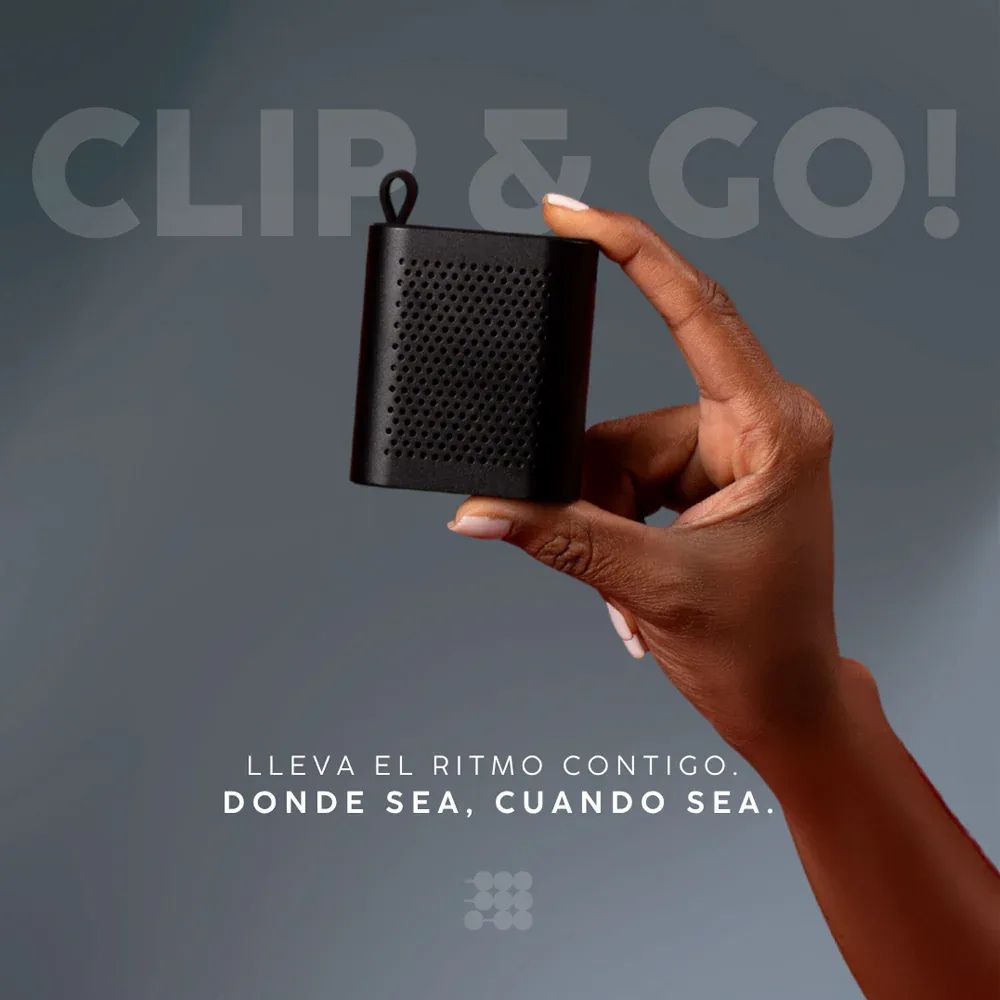 Cubitt Bocina Bluetooth Power Mini Speaker Obsidian Black