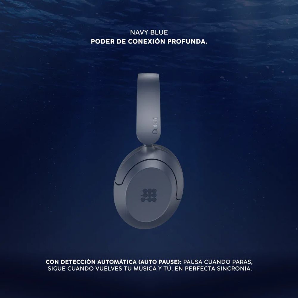 Cubitt Power Headphones Hybrid ANC Navy Blue