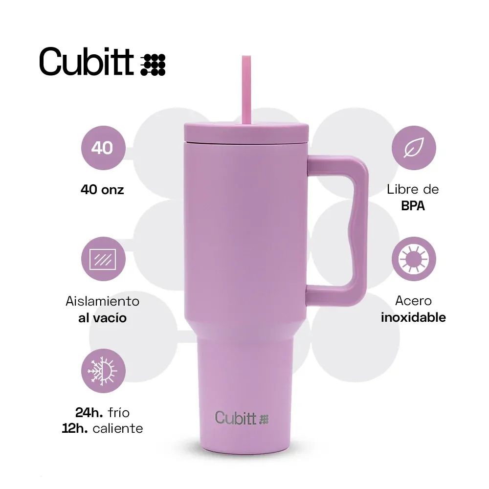 Cubitt Termo Tumbler Dusty Mauve