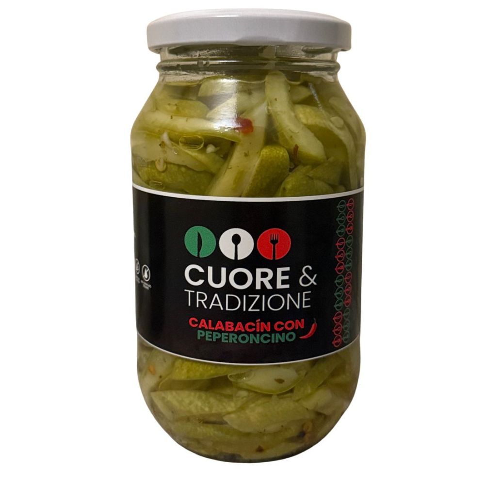 Cuore & Tradizione Calabacin con Peperoncino 500gr