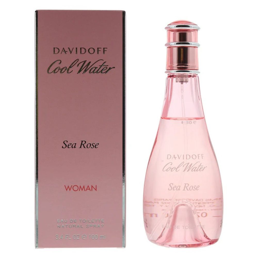 Davidoff Cool Water Sea Rose Eau De Toilette For Woman 100ml
