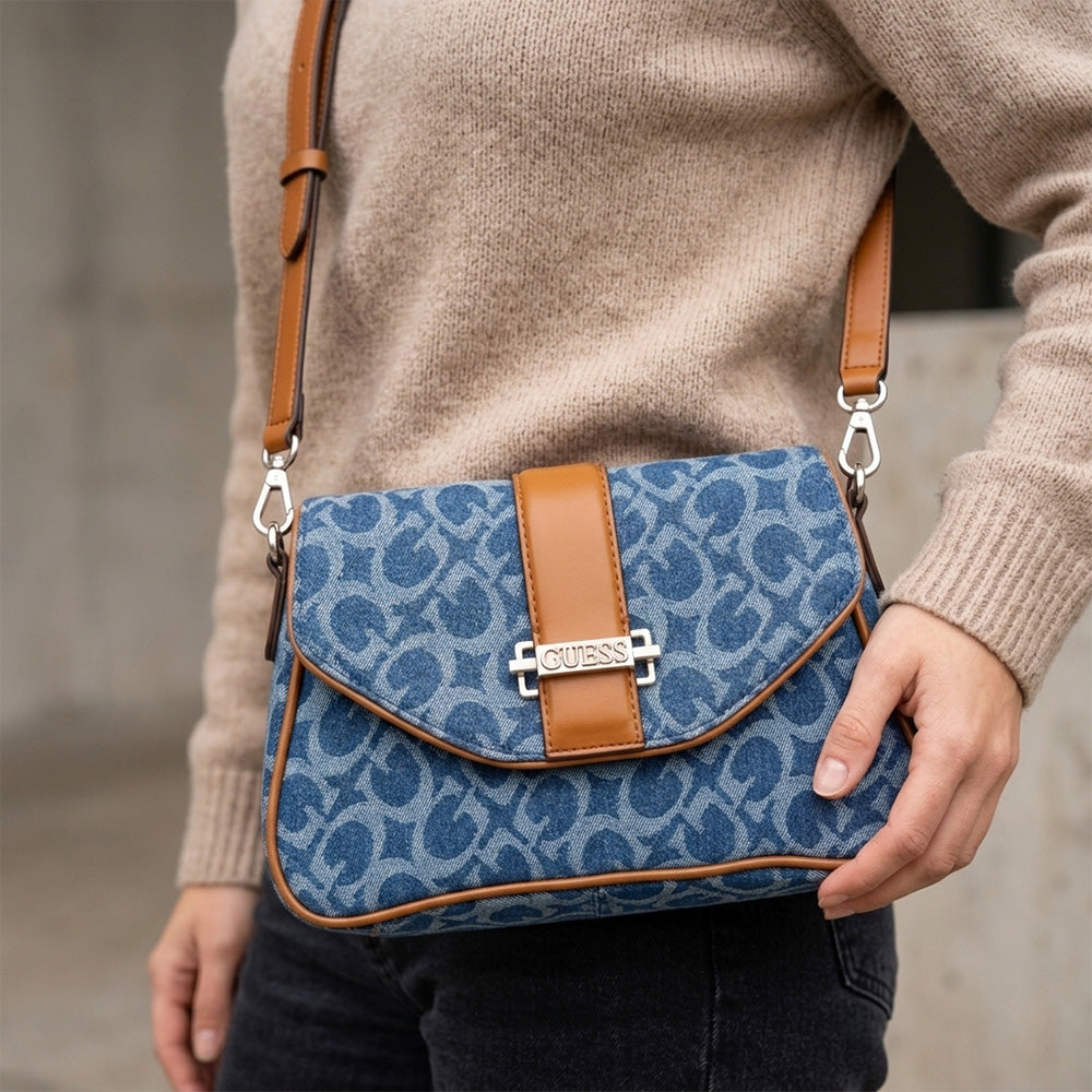 Guess Cartera Erika Denim