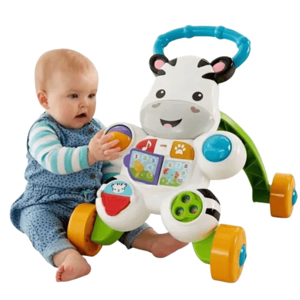 Fisher-Price Zebra Andadera de Aprendizaje 6m+