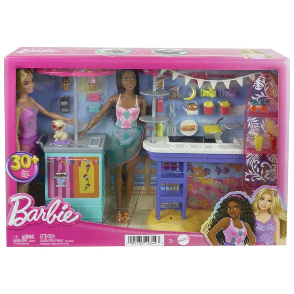 Barbie Dolls Playset and Accessories 3+