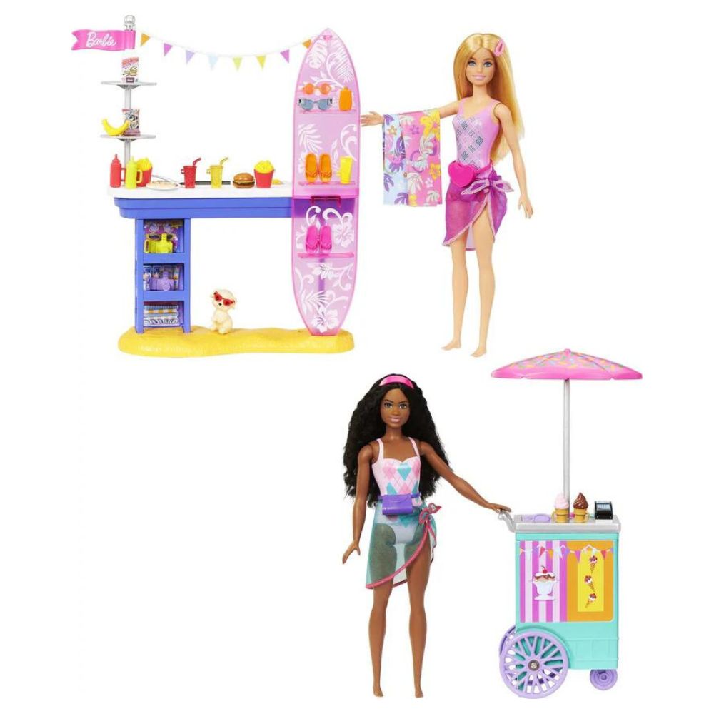 Barbie Dolls Playset and Accessories 3+