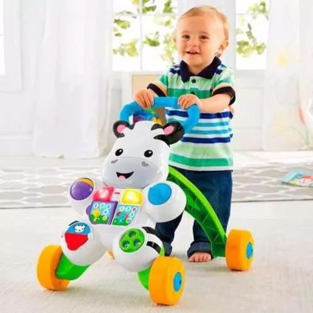 Fisher-Price Zebra Andadera de Aprendizaje 6m+