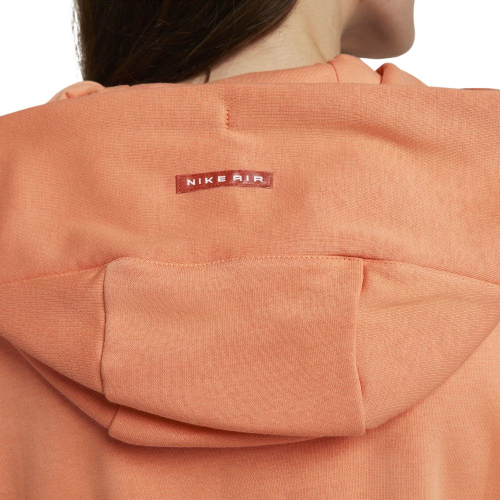 Nike Sweater De Algodón Para Damas Color Naranja