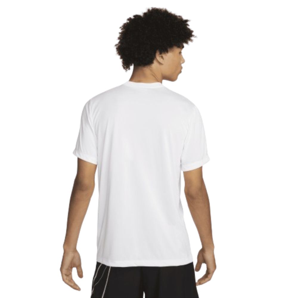 Nike T-Shirt Dry-Fit Para Caballero Color Blanco