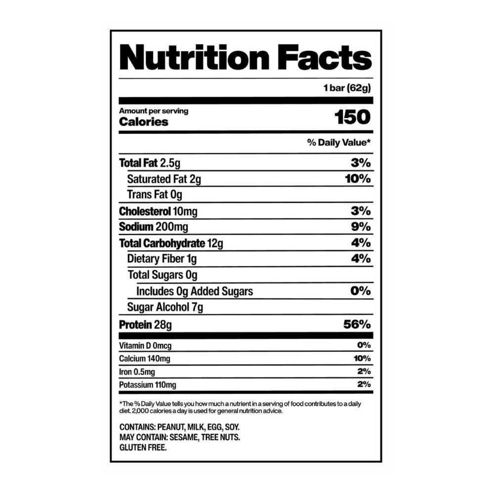 David Barra Peanut Butter Chocolate Chunk Flavored 28g