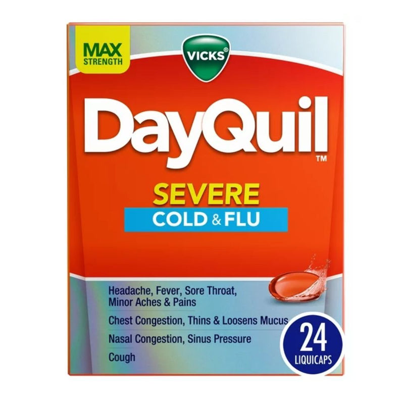 DayQuil Severe Cold & Flu 24 Liquicaps