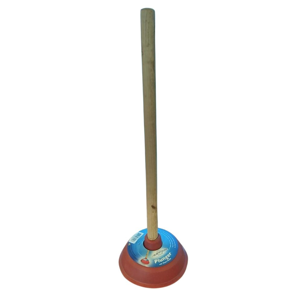 Destapa Caños Cleanhouse Plunger With Wood Handle
