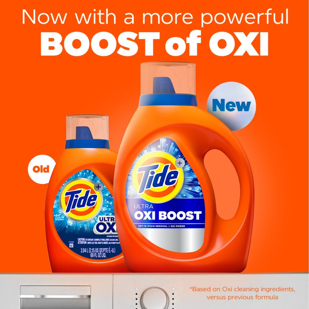 Tide Ultra Oxi Boost 115 Loads 4.34 litros