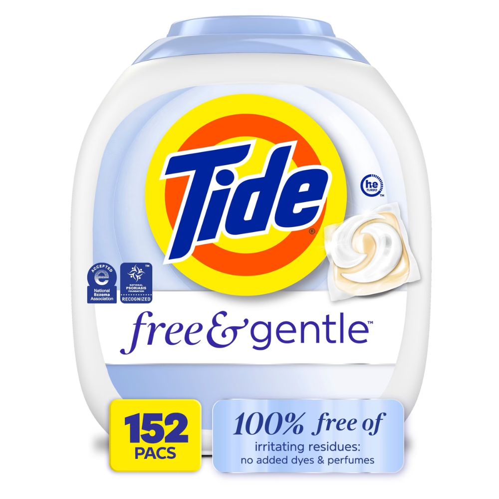 Tide Pods 152 Unidades Free & Gentle Detergente