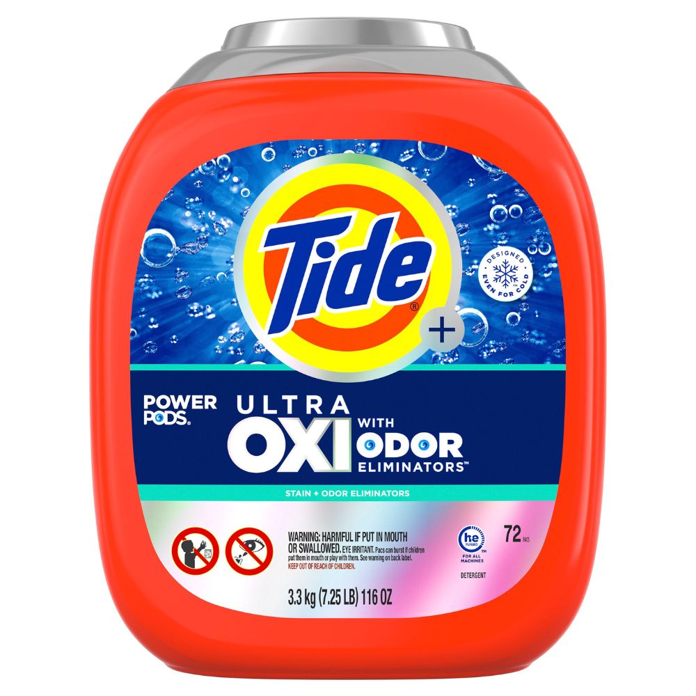 Tide Pods Ultra Oxi Odor Eliminators 72 Und 3.03 Kg