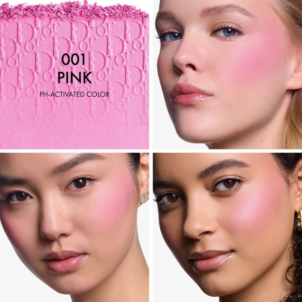 Dior Backstage Rosy Glow Blush Natural Healthy Glow 001 Pink 4.5g