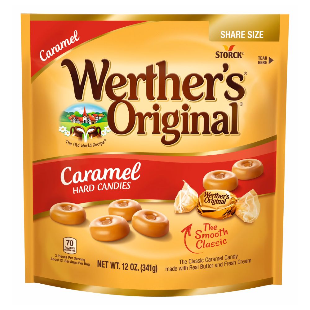 Werther's Original Caramel Hard Candies 341g