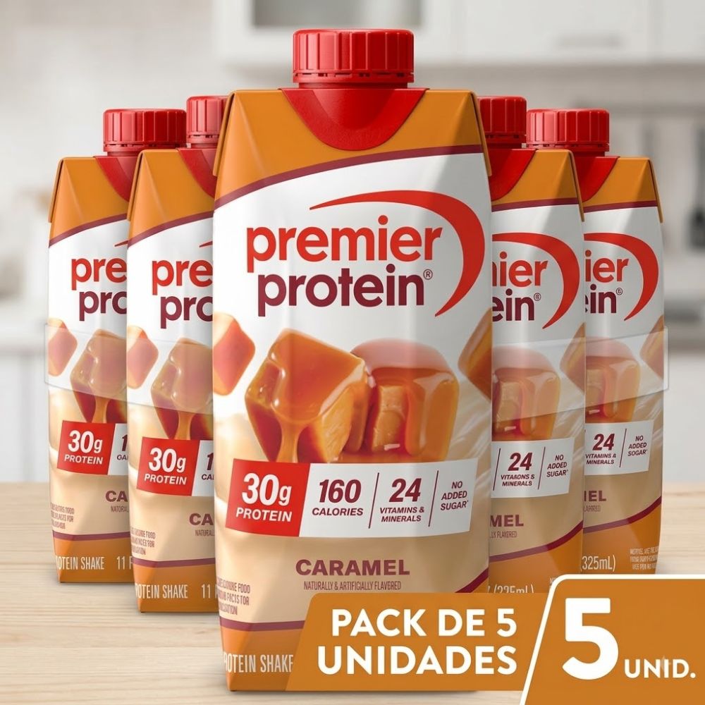 Premier Protein Caramel 30g Pack 5 Und