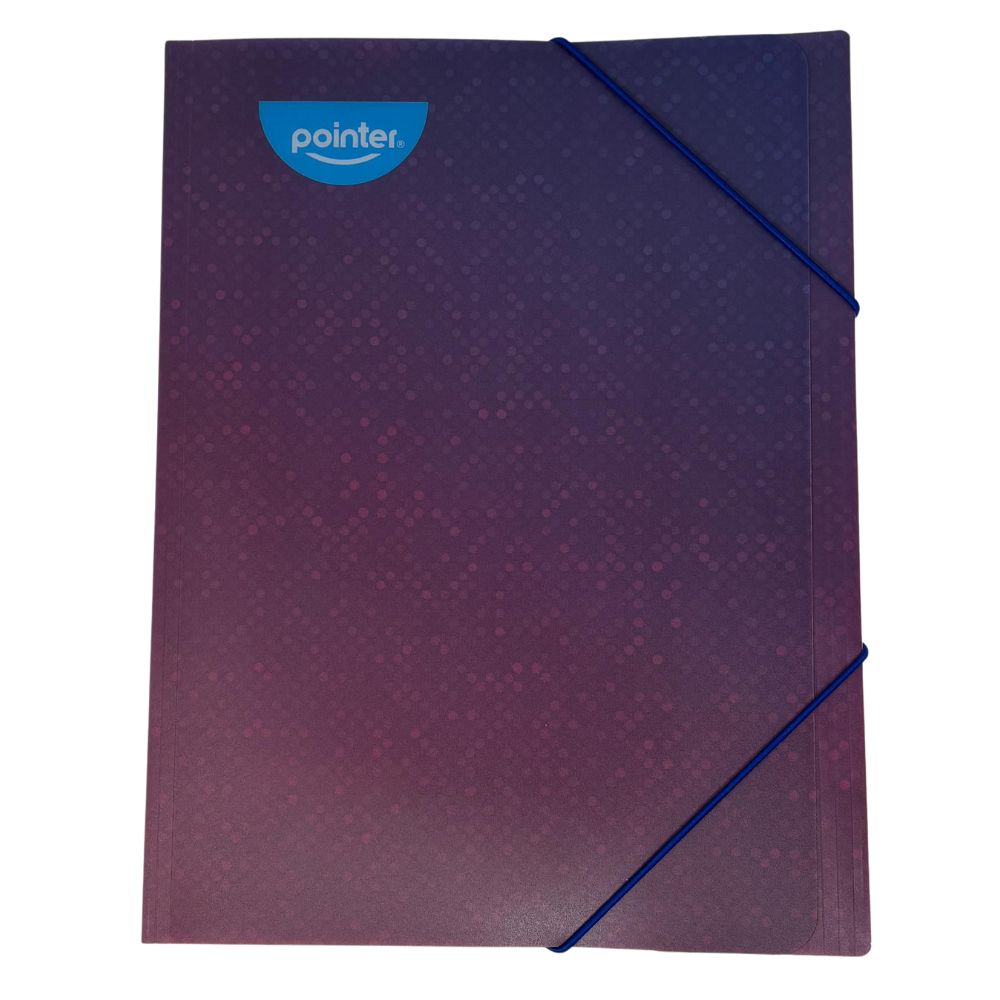 Pointer Capeta Con Ligas Tamaño A4 Colores Surtidos