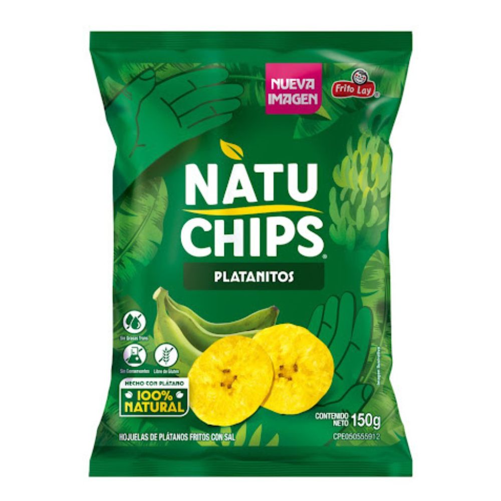 Platanitos Natuchips Grande 150g