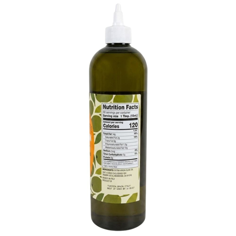 Trader Joe's Aceite de Oliva Extra Virgin Main Squeeze 750ml