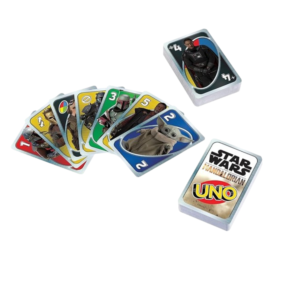 Uno Juego de Cartas Star Wars The Mandalorian