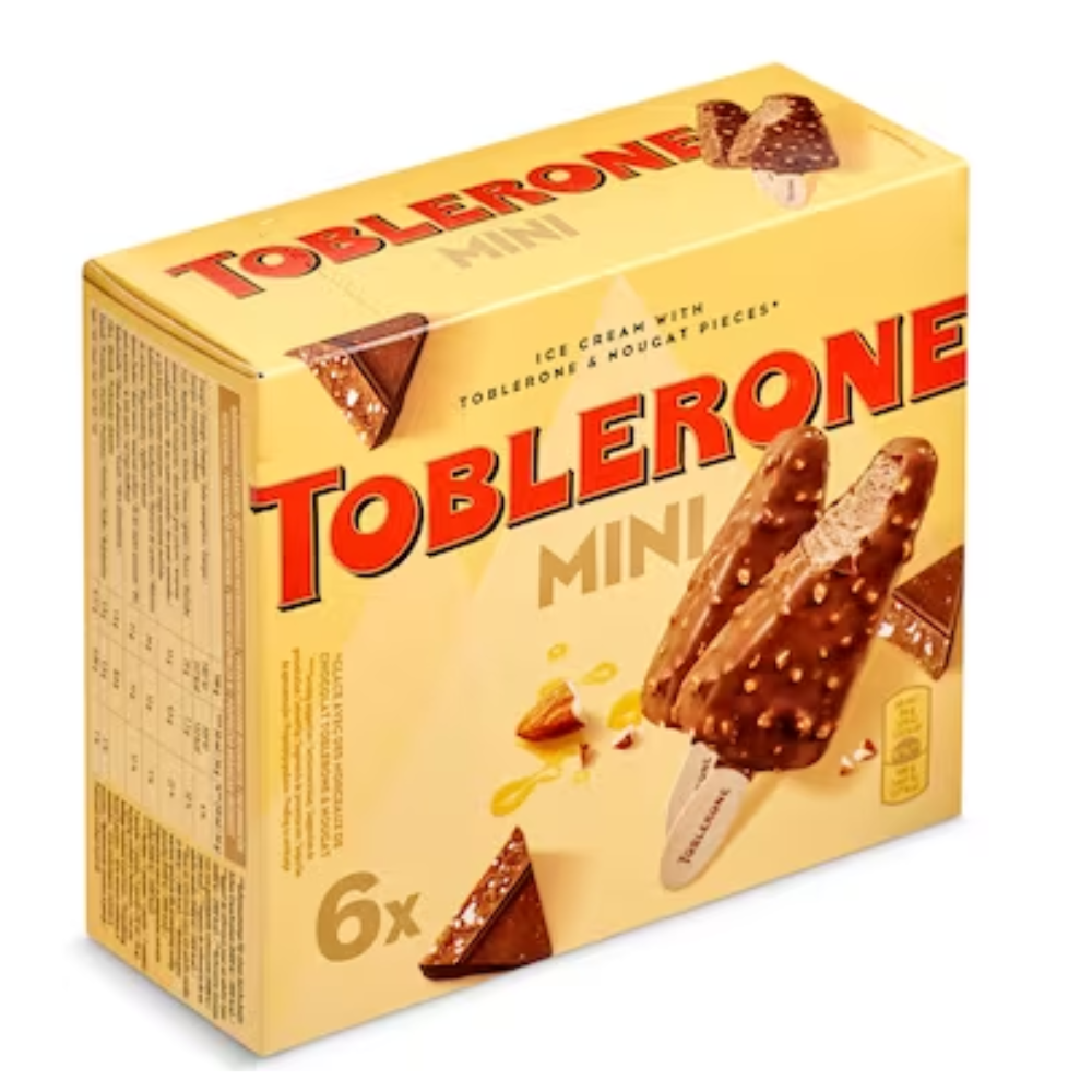 Helados Toblerone Mini 6 Und