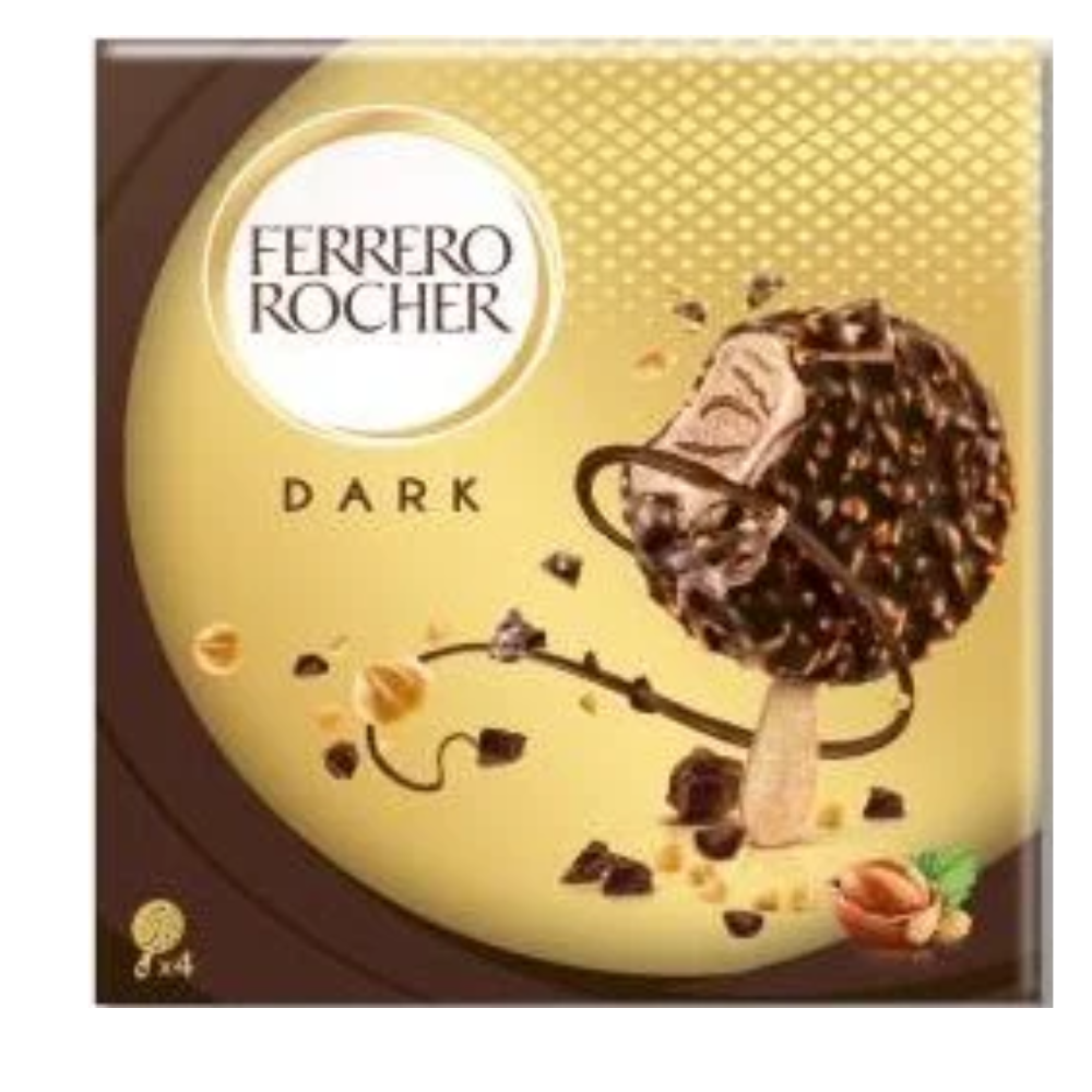 Helados Ferrero Rocher Dark 4Und