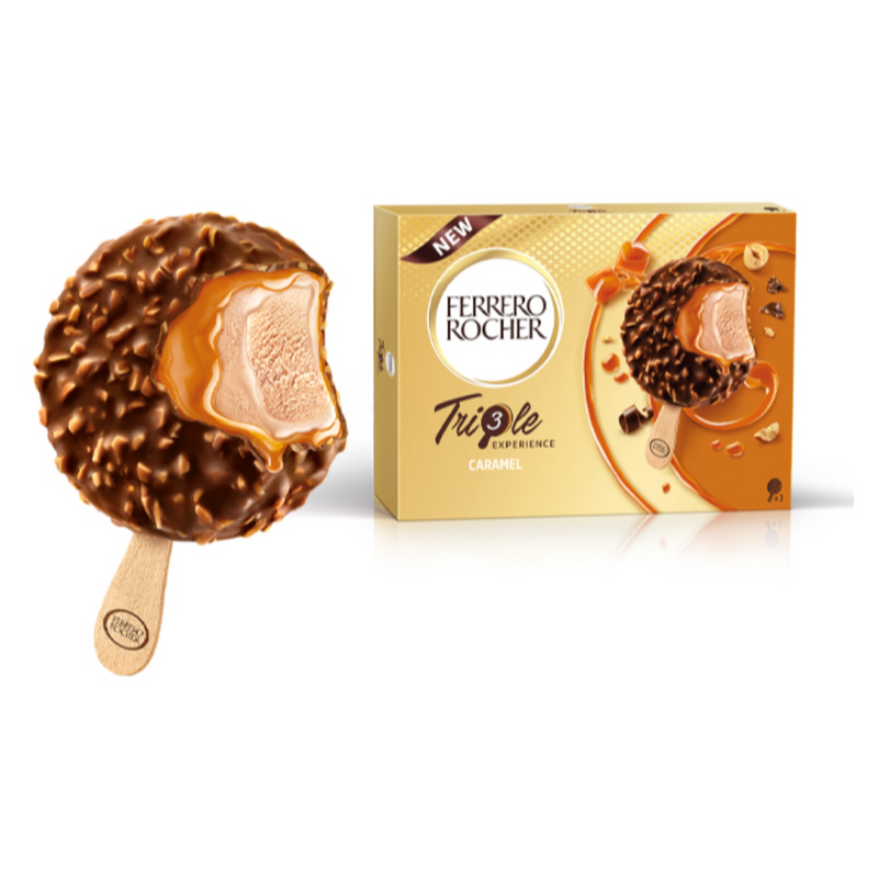Helados Ferrero Rocher Triple Caramel 3 Und