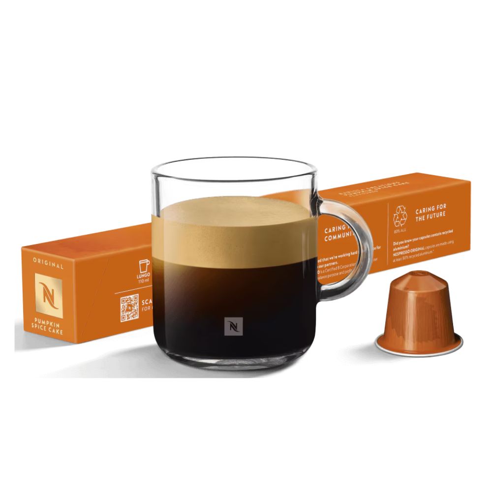 Nespresso Capsule Original Pumpkin Spice Cake 10 Und