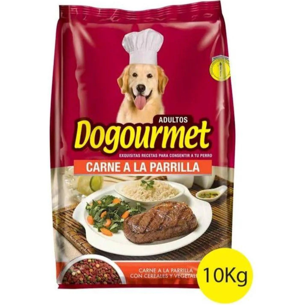 Dogourmet Adultos Carne a la Parrilla Nacional  10 kg