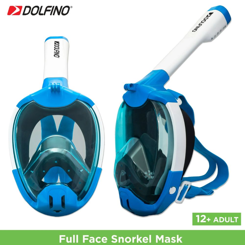 Dolfino Full Face Snorkel Mak Adult 12+ Small/Medium