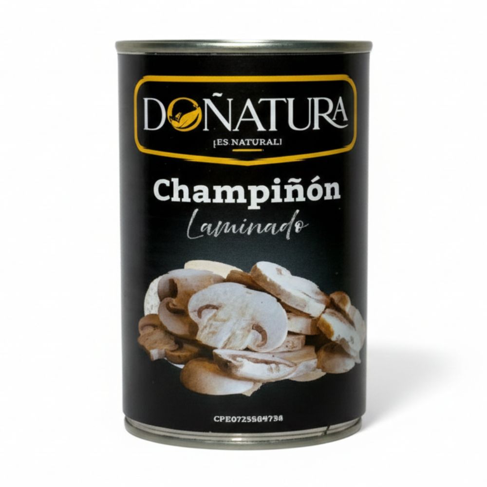 Doñatura Champiñones Laminados En Lata 355Gr