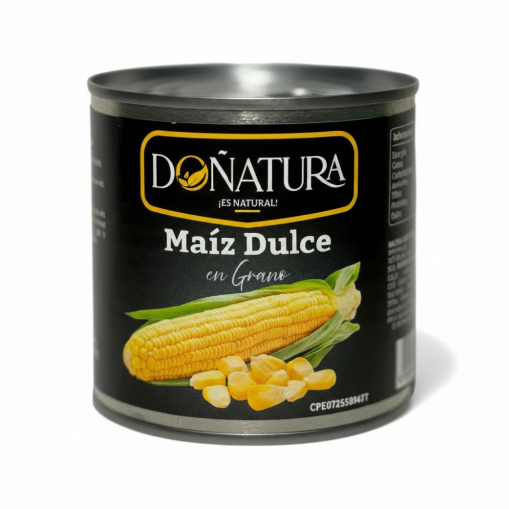 Doñatura Maíz Dulce En Granos En Lata 340gr