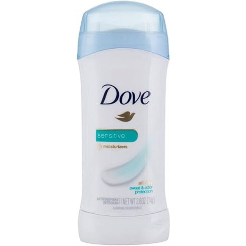 Desodorante grande Dove Sensitive Barra 74 grs