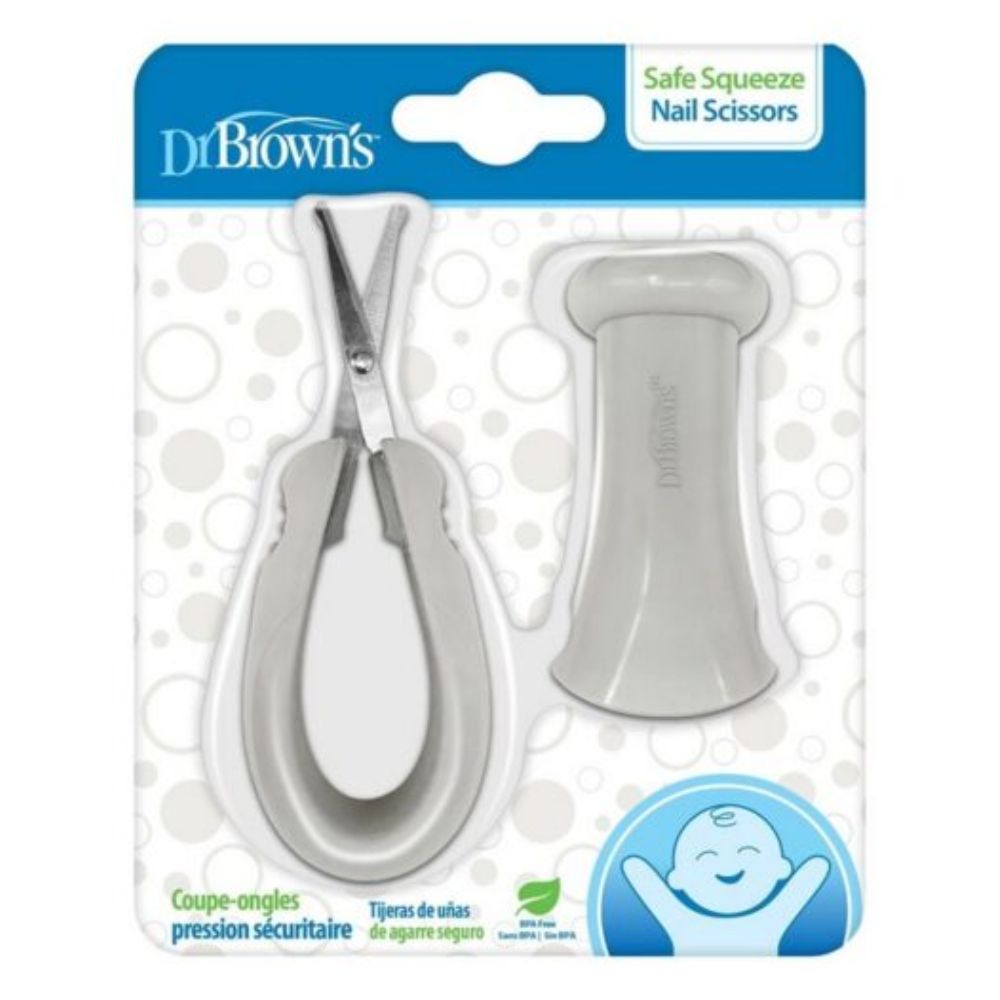 Dr.Brown's Tijeras Corta Uñas Con Estuche De Seguridad