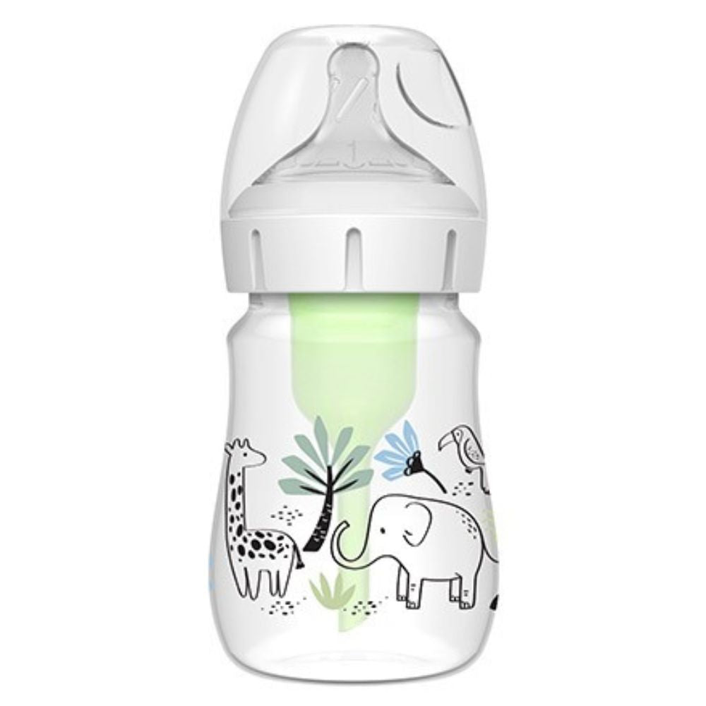 Dr.Brown's Biberón Anticólico Nature World Options + Ancho Deco Jungla 5oz