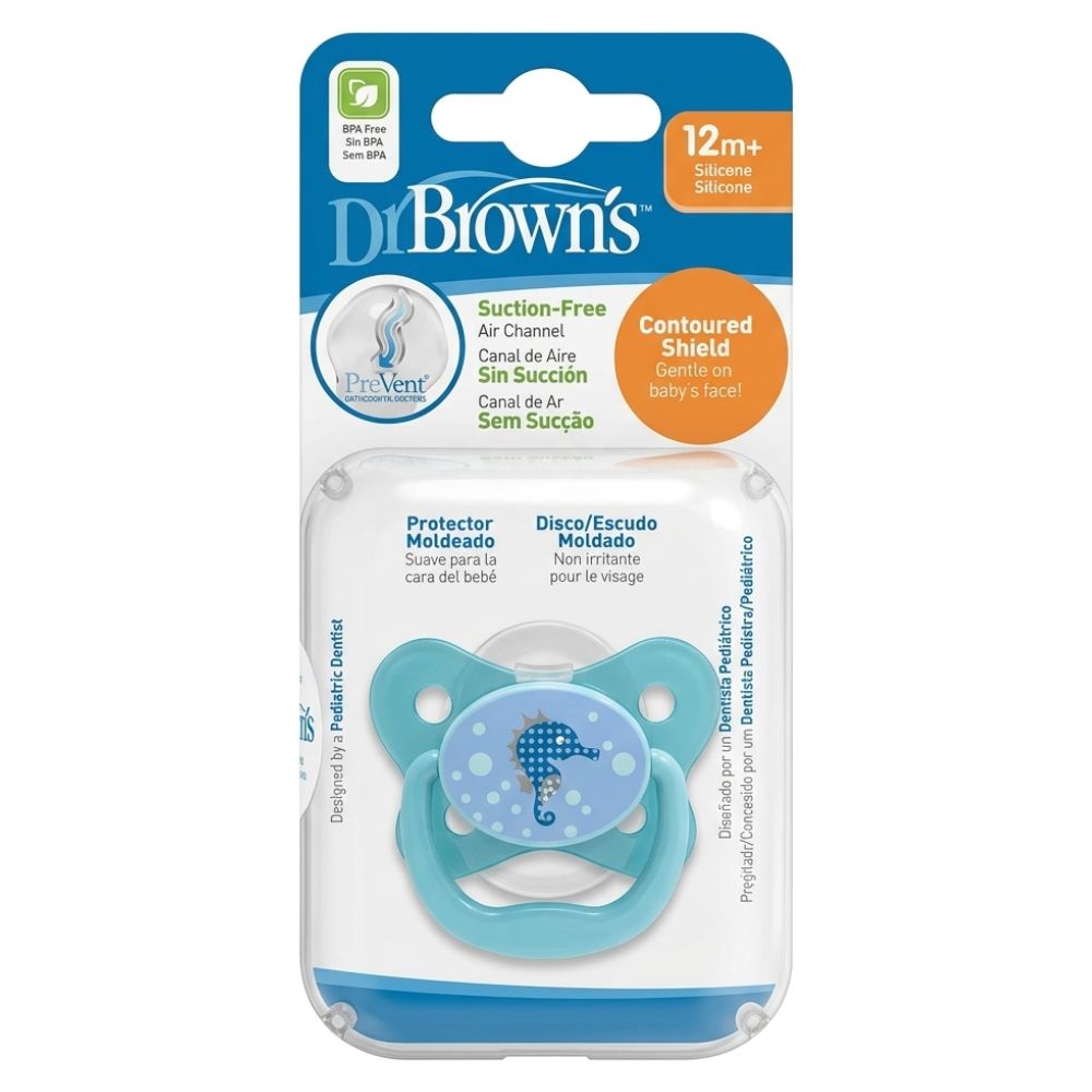Dr.Browns Chupón Prevent De Silicona Para Niños 12m+