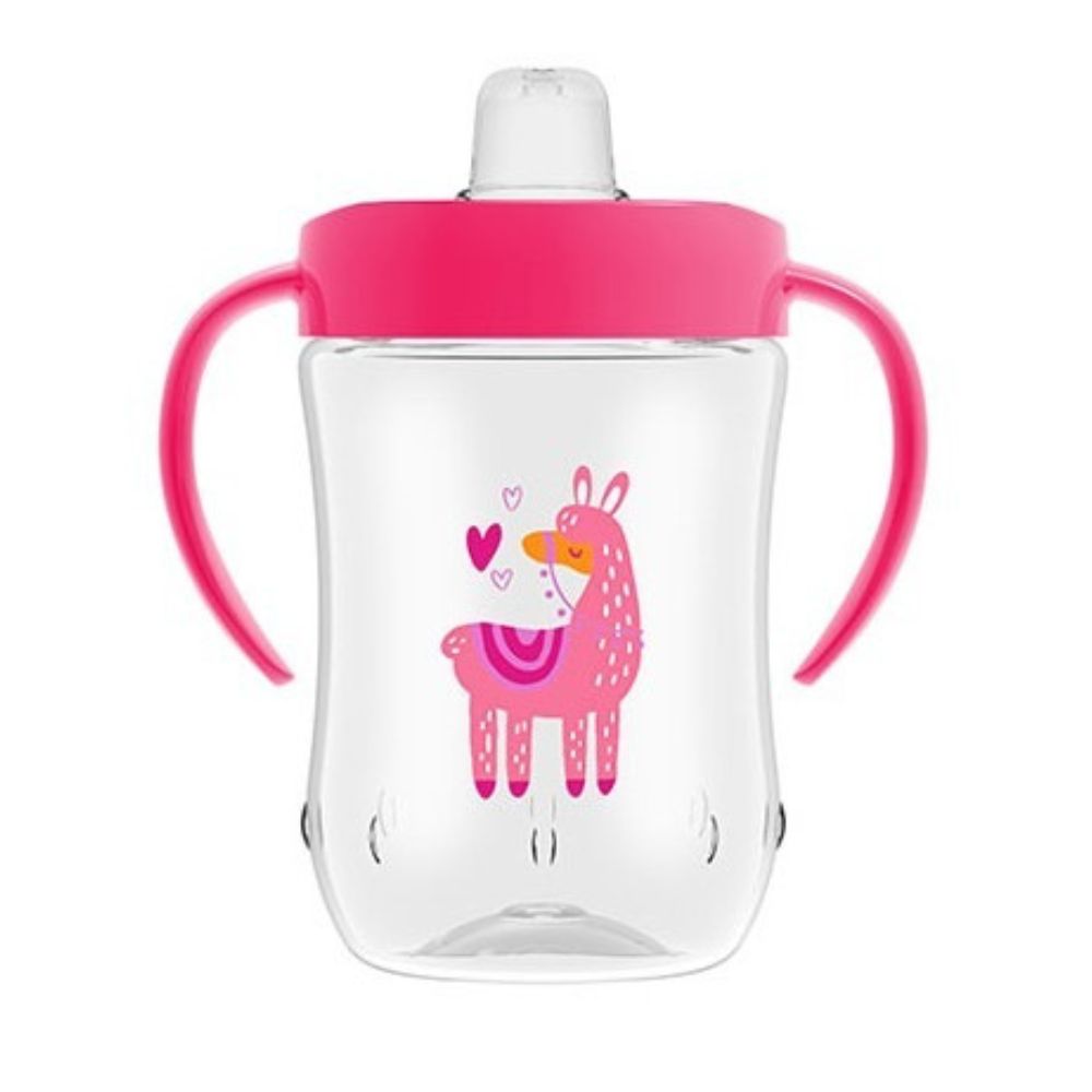 Dr.Browns Vaso De Transición Con Boquilla Suave Llama 270ml 9m+