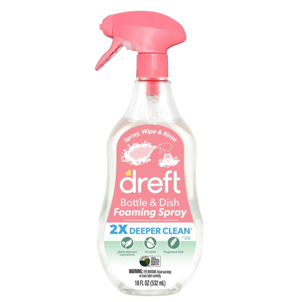 Dreft Jabón En Spray de Teteros y Platos Deeper Clean 532ml