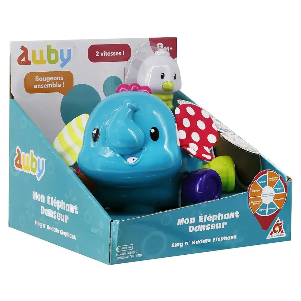 Duby Sing'n Waddle Elephant 9m+