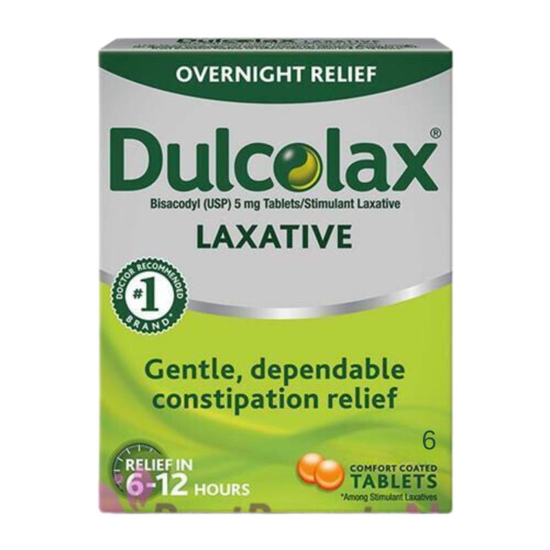 Dulcolax Laxante Bisacodyl 5mg 6 Tablets