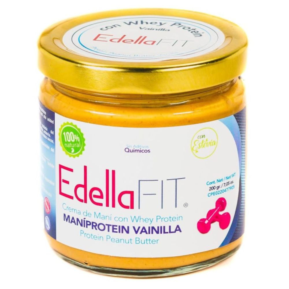 Edellafit Mantequilla de Maniprotein Vainilla 200 gr