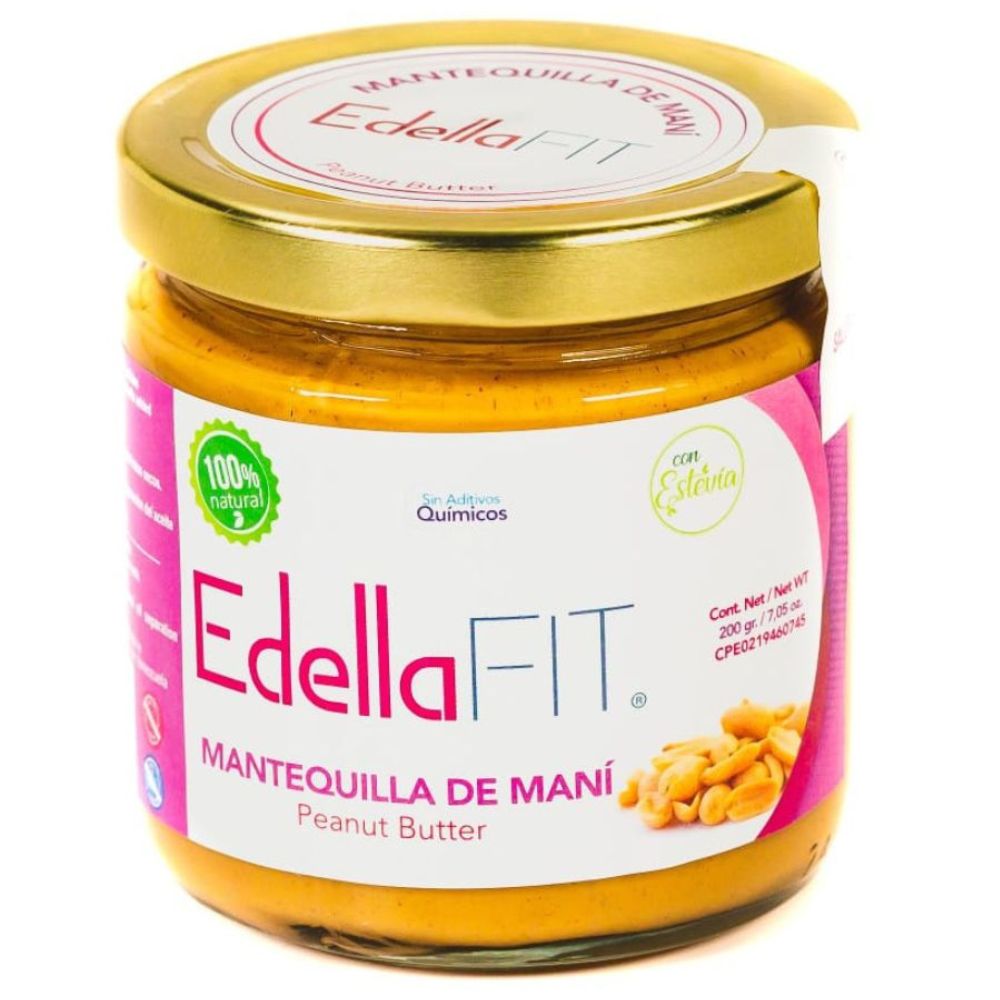 Edellafit Mantequilla de Maní Natural 200 gr